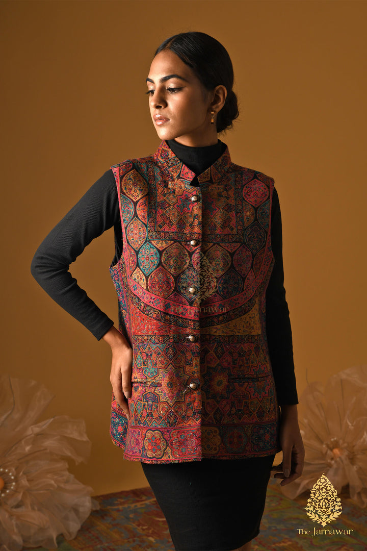 Unisex Kalamkari Bandhgala