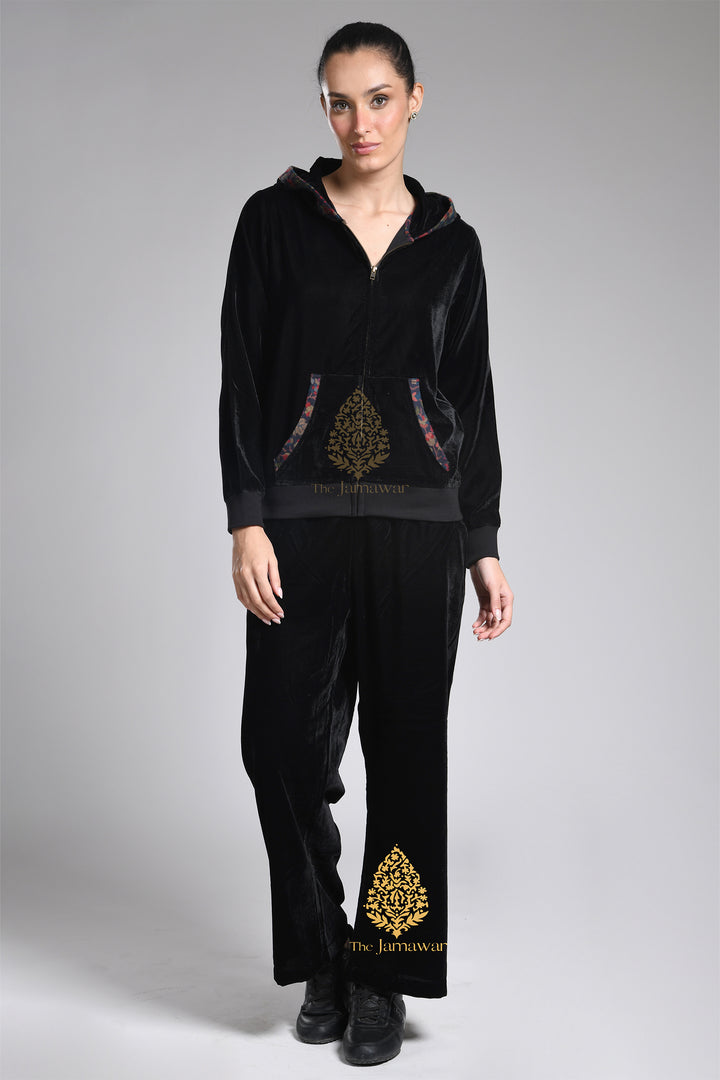 Midnight Velvet Co-ord Set