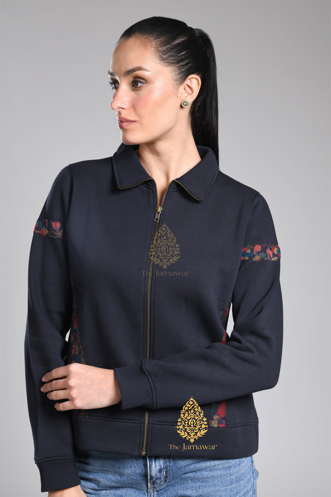 Eternal Navy Fleece Zipper