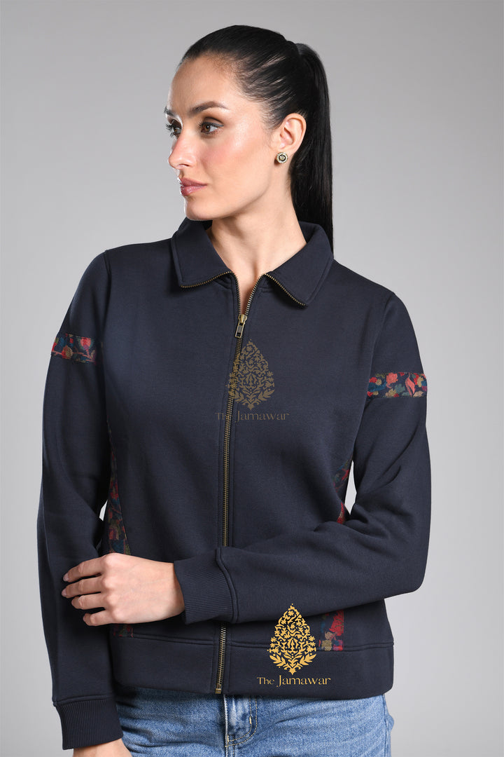 Eternal Navy Fleece Zipper