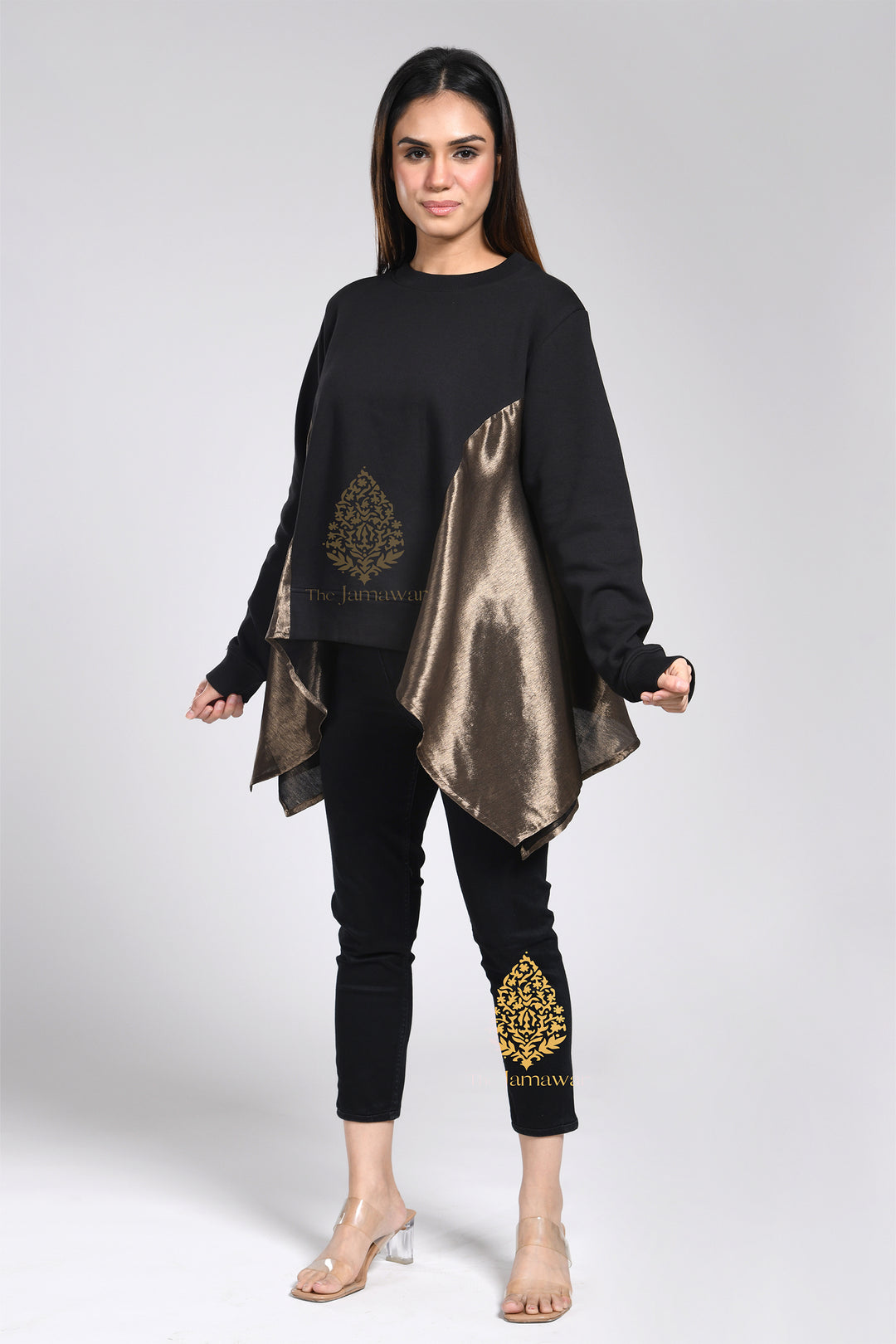 Liquid Gold Fleece Sweatshirt