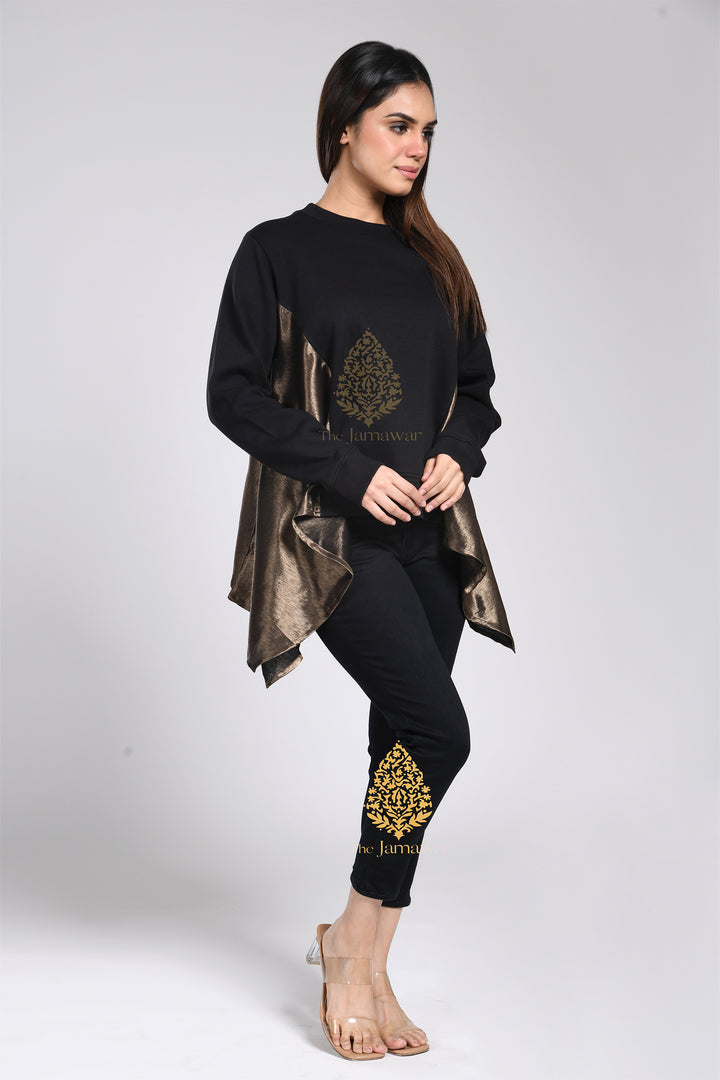 Liquid Gold Fleece Sweatshirt