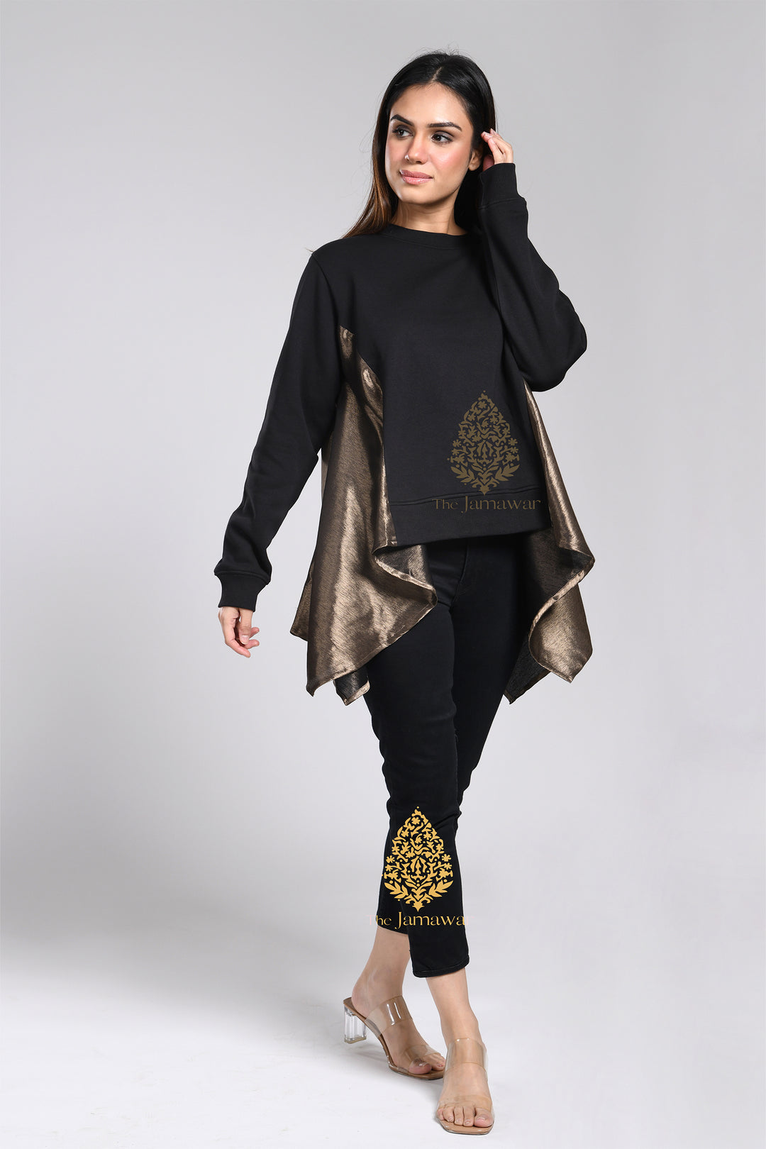 Liquid Gold Fleece Sweatshirt