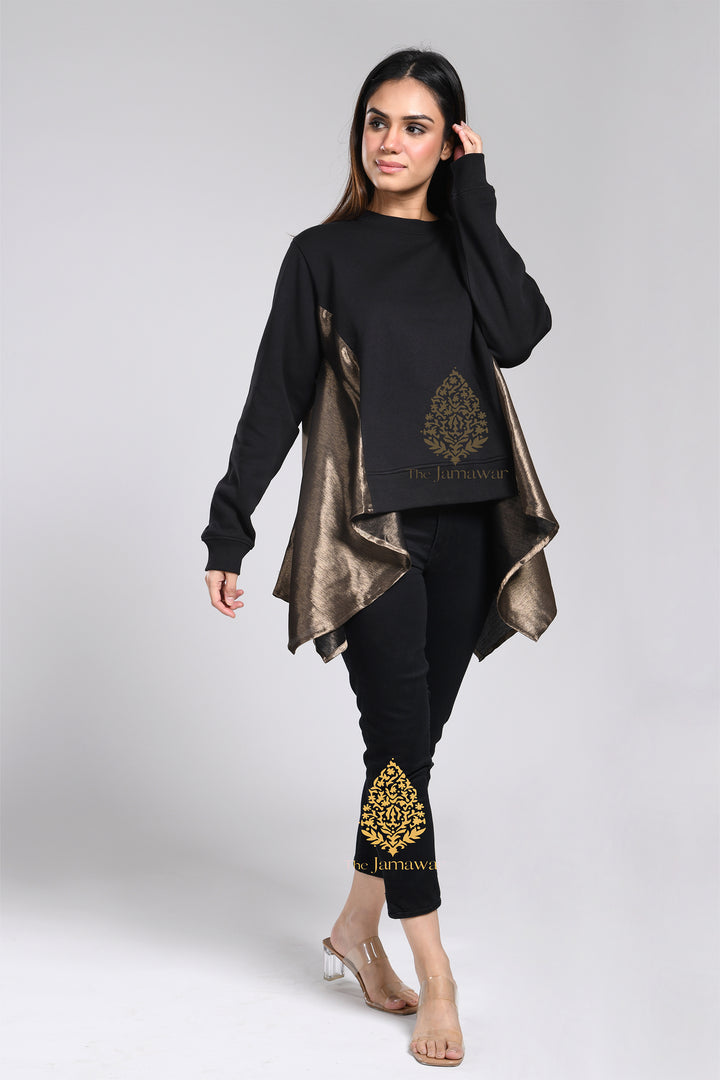 Liquid Gold Fleece Sweatshirt
