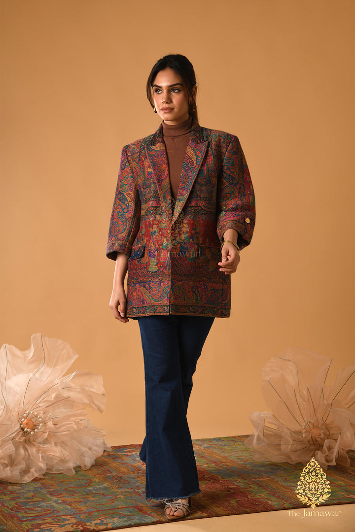 Multicolor Unisex Baraat Blazer