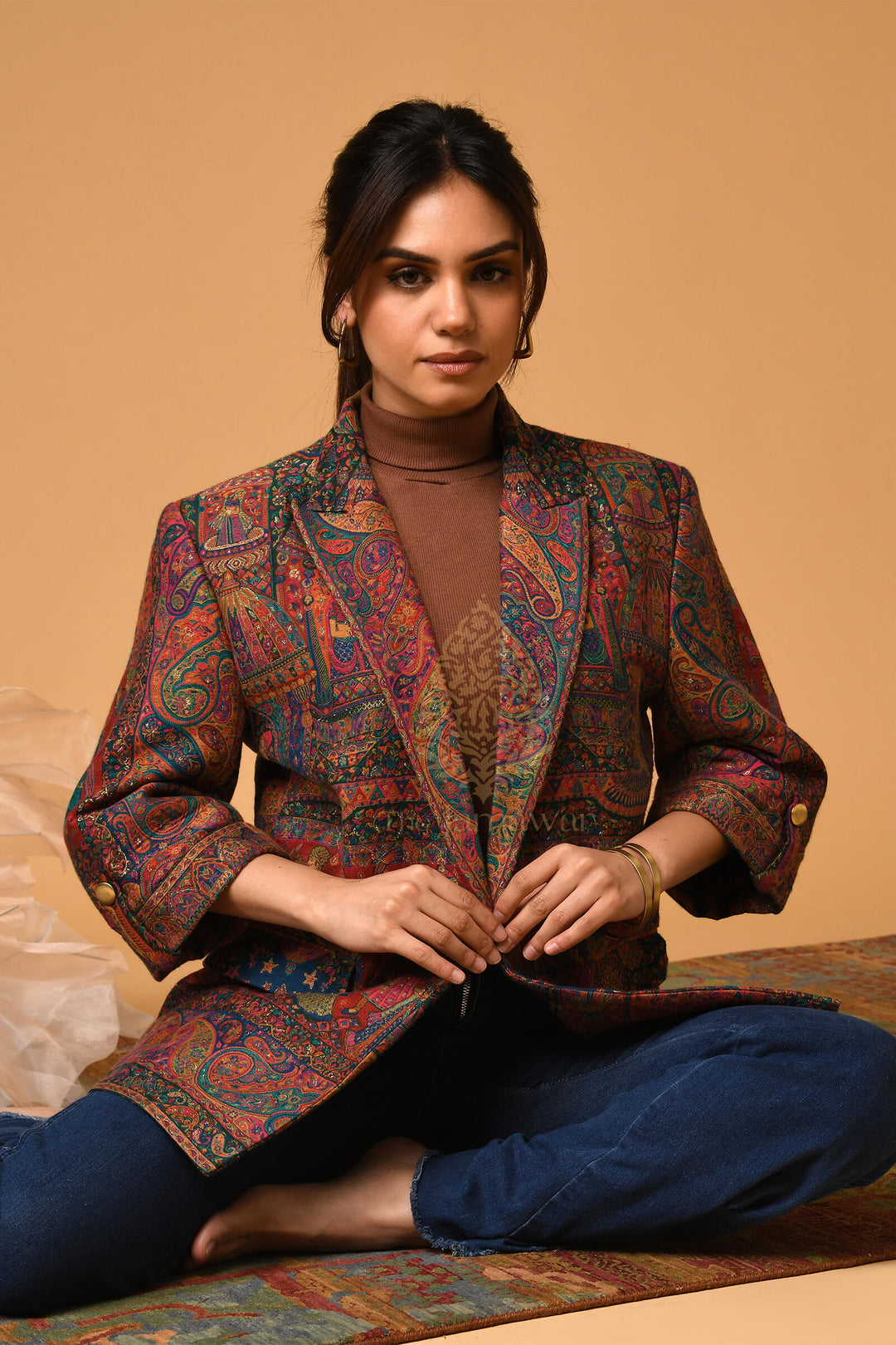 Multicolor Unisex Baraat Blazer