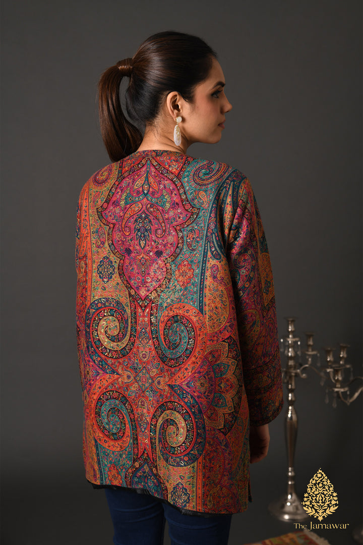 Multicolor Kalamkari Bandhgala